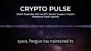 ZORA Explodes 33% as NFT Sector Surges | Crypto Weekend Flash Update