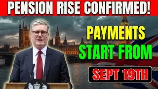 🔔 BREAKING: Massive State Pension Rise CONFIRMED &ndash; Payments Land Sept 19th! 💷