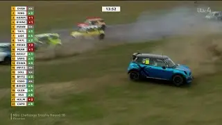 2022 Mini Challenge Trophy - Round 10 Thruxton big crash