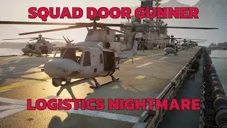 Squad Heli Door Gunner Hunting Logis