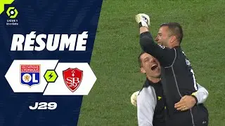 OLYMPIQUE LYONNAIS - STADE BRESTOIS 29 (4 - 3) - Résumé - (OL - SB29) / 2023-2024
