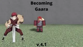 (Roblox) Ninja tycoon Becoming Gaara! V.4.1