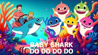 Танцуй с акулёнком и учи цвет 🌈🦈 | Песенка про морские приключения для детей | 3D детские песенки
