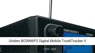 Uniden BCD996P2 Digital Mobile TrunkTracker V Scanner, 25,000 Dynamically Allocated Channels