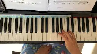 F 大调音阶指法 示范