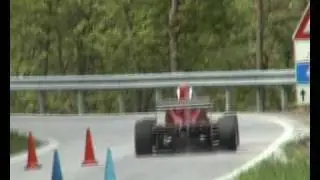 Test Formula Gloria sul percorso slalom Bagnasco Battifollo 08 05 2010