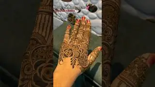 My Work 🤎 #shorts #ytshorts #mehndi #mehendiartist #mehendidesign #bridalmehndi #subscribers #artist