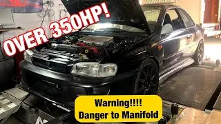 Настройка JDM EJ205 Dyno с внешним перепускным клапаном и диском VF48