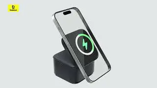 Baseus MagPro 2-in-1 Magnetic Wireless Charger