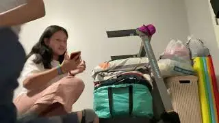 Doing each others hair.
