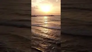 Sunset at the beach - DJI Mini2 #sunset #beach #drone #dji #djimini2