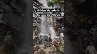 Amazing Hidden Waterfalls near kolanu Bharathi Temple | Andhra Pradesh