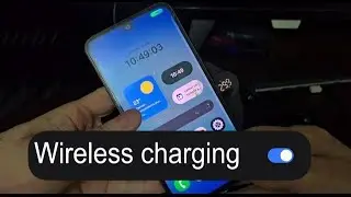 Samsung Galaxy A17 5g wireless charging test | Samsung A17 wireless charging settings