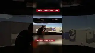 #ipsc #dryfire training with Pro Target Constructor #shootingsoft