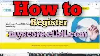 How to Enroll in Cibil Score | How to Register for Cibil Score | Free Online Cibil Score Check