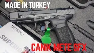  unboxing canik mete sfx 9mm pistol 