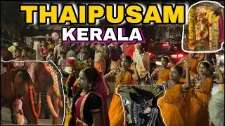 THAIPUSAM KERALA 2025 BIGGEST FESTIVAL IN MURUGAN TEMPLE 🛕 #thaipusam #thaipusam2025 #godmurugan