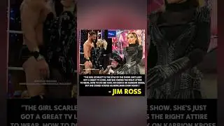 Jim Ross says Scarlett was a bigger WWE star than her husband Karrion Kross #wwe #karrionkross