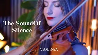 The Sound of Silence 💛🩷💜🎻Cover🎻 | Instrumental Chill