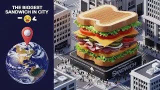 i found biggest sandwich 🥪 on google maps | google earth | streetview discoveries