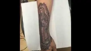 Virgin Mary Tattoo