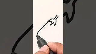 बैंगन का चित्र कैसे बनाएं। How to draw Brinjal 🍆 easy drawing #art #shorts