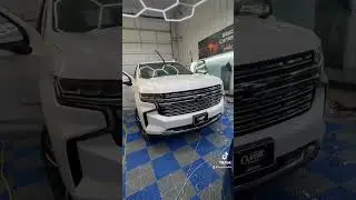 2023 Chevy Tahoe | Windshield Ceramic Tint | Fort Worth, Texas | #windowtint #windshieldtint #dfw