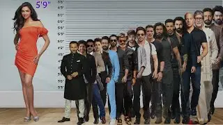 Deepika Padukone's Height Comparison Vs 21 Co-actors Height with their starred Movies Name