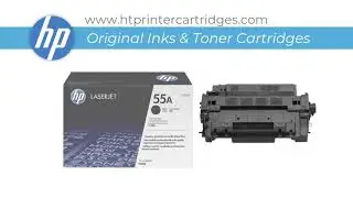 HP 55A Black Original LaserJet Toner Cartridge CE255A