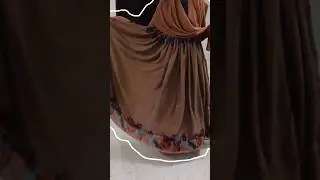 Saree into dress / Old saree into new dress #dress #diy #ModestFashion #ModestWear #GirlsCorner