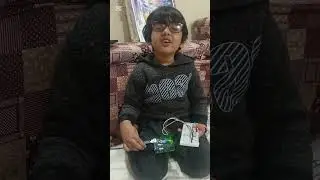 #shera is making Dancing lights with Arduino #robotics for kids