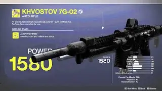 How To Get Max Light KHVOSTOV | Destiny 2