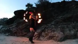 Nat Harris Entertainment presents Tarlae Fire Performer