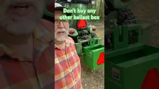 Don&rsquo;t bother buying any ballast box but this - better build & perfect fit #tractor #johndeere