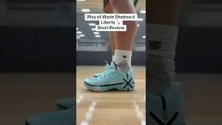 Way of Wade Shadow 6 &ldquo;Liberty&rdquo; On Feet & In Hand Looks - Short Review #shorts #dwyanewade #sneaker