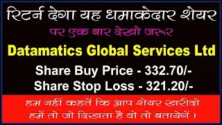 Datamatics Global Services Ltd | रिटर्न देगा यह धमाकेदार शेयर | Share news today | New high record