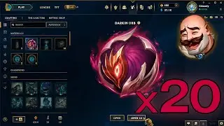 Opening 20 Darkin Orbs + Grab Bag, Hextech Chests, Rerolls & Extra's! | Loot Opening
