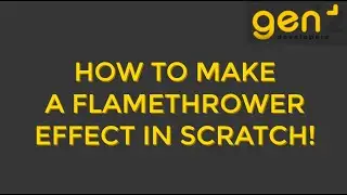 How To Make a Flamethrower Effect In Scratch!