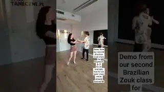 Demo from Brazilian Zouk class for beginners | Warsaw