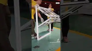 Vertical foldup window test#windows #vertical #folding #test #custom #aluminum #aluminium #diy #fyp