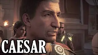 Assassin's Creed: Origins &mdash; все сцены Юлия Цезаря (1080 HD)