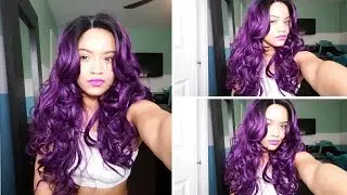 Freetress Equal Karissa Wig Review | Purple Hair!!!