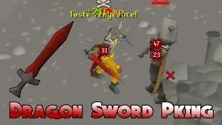 Dragon Sword Pking - Maxed 60 Att Zerker