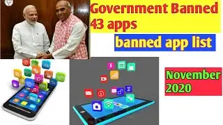 43 Apps Banned | Government Banned 43 Apps