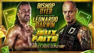 [FULL MATCH] BISHOP DYER vs LEONARDO DARWIN - BZW Les Jeux sont Faits