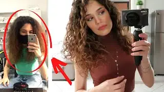 Dal PARRUCCHIERE dopo MESI di CURLY GIRL METHOD