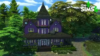 🌙 La MISTERIOSA casa en el BOSQUE de las BRUJAS 🧙‍♀️✨ | Los Sims 4