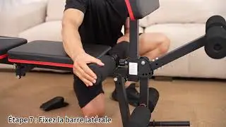 Vid&eacute;o d'installation du banc de musculation r&eacute;glable Relispo Version fran&ccedil;aise