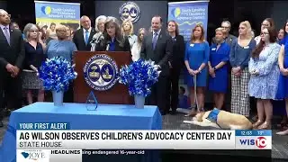 SC Attorney General, state leaders observe 14th annual Children&rsquo;s Advocacy Center Day