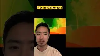 You need fake data #computervision